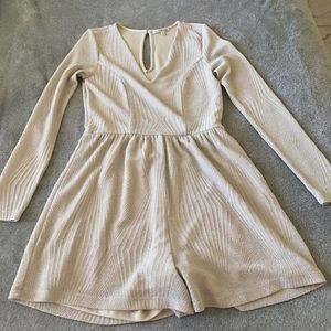 Cream Romper